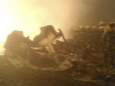 Photos of the Henan Airlines Embraer 190-100LR crash