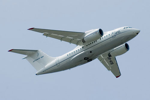 Antonov 148-100 Aircraft similar to the one which crashed (Antonov 148-100)