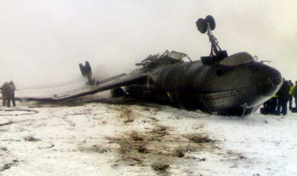 Photos of the Altyn Air Tupolev Tu-134A crash