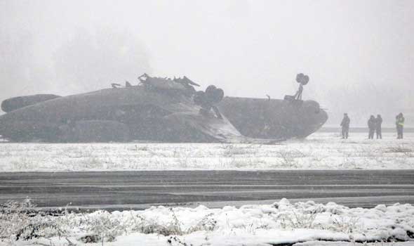 Photos of the Altyn Air Tupolev Tu-134A crash