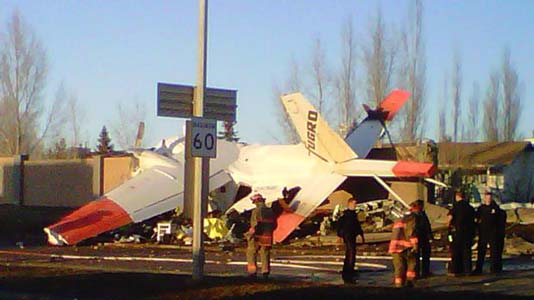 Accident d'un CASA C-212-CC40 de  Fugro Aviation Canada - Saskatoon, Canada
