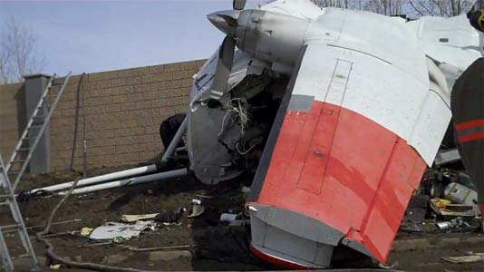 Photos of the Fugro Aviation Canada CASA C-212-CC40 crash