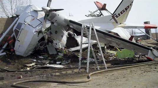 Photos of the Fugro Aviation Canada CASA C-212-CC40 crash