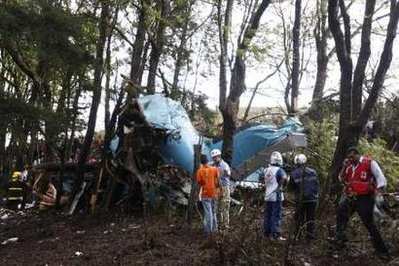 Photos of the Central American Airways Let 410UVP crash