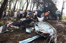 Photos of the Central American Airways Let 410UVP crash