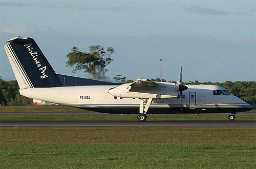 Aircraft similar to the one which crashed (DHC-8-102)