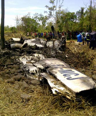 Accident d'un DHC-8-102 d' Airlines PNG - Madang, Papouasie Nouvelle Guinée