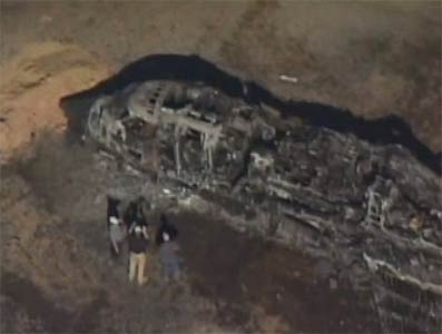 Photos of the crash