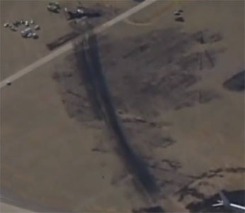 Photos of the crash