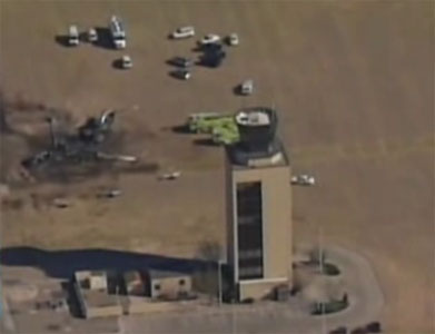 Photos of the crash