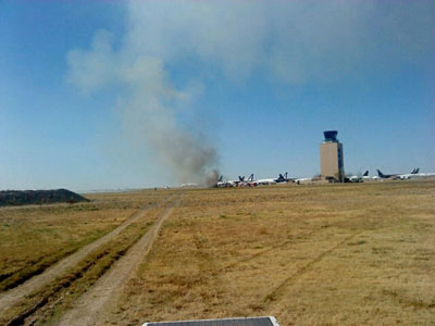Photos of the crash