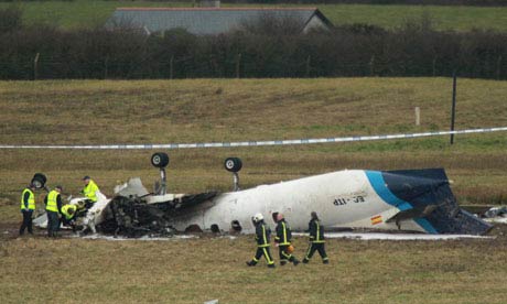 Accident d'un Swearingen 227 de  Manx2 - Cork, Irlande