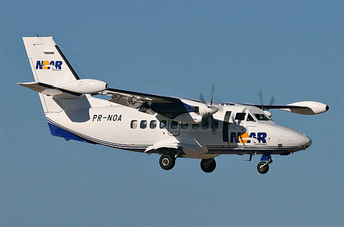 Aircraft similar to the one which crashed (Let L-410UVP)