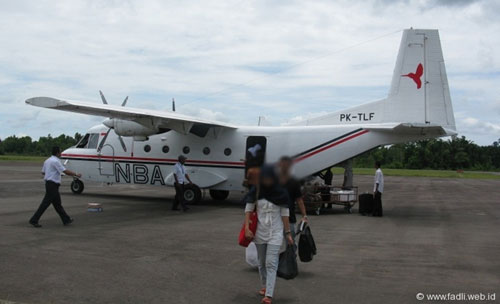 Aircraft similar to the one which crashed (CASA C-212-200)