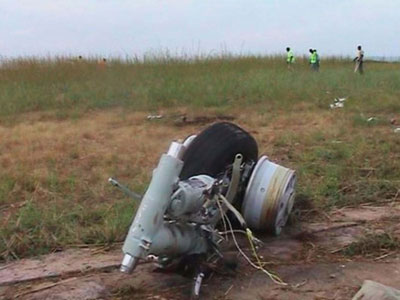Photos du crash du Canadair CRJ-100ER d'United Nations (UN)