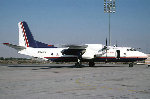 Avion de même type que celui accidenté (Antonov AN-26)