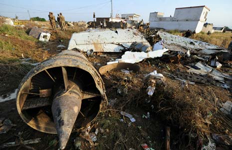 Bhoja Air Boeing 737 crash