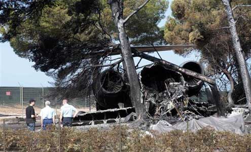 Photos of the Universal Jet Aviation Gulfstream IV crash