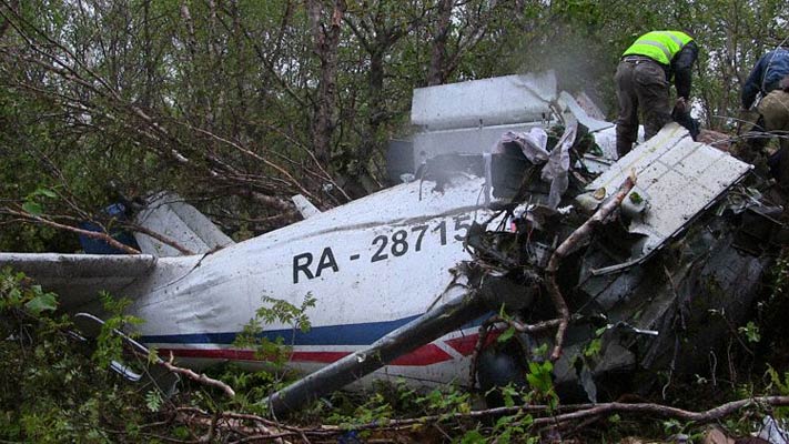 Petropavlovsk-Kamchatsky Air  Antonov AN-28 plane crash - Palana, Russia