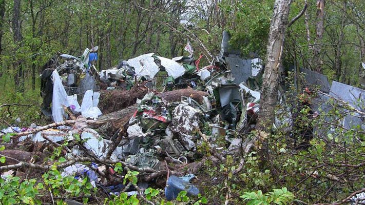 Photos du crash de l'Antonov 28 de Petropavlovsk-Kamchatsky Air 