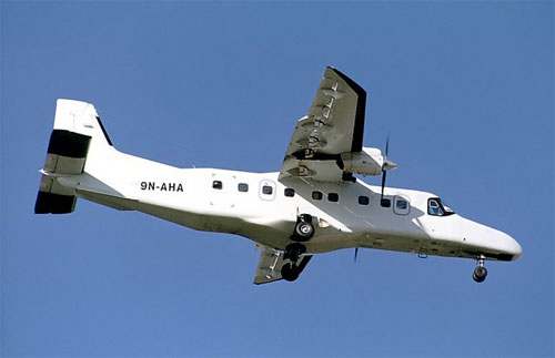 Aircraft similar to the one which crashed (Dornier 228-202)