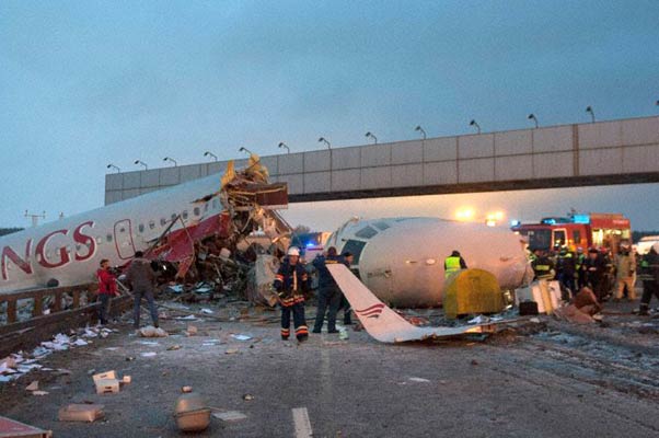 Accident d'un Tupolev TU-204-100V de  Red Wings - Moscou, Russie
