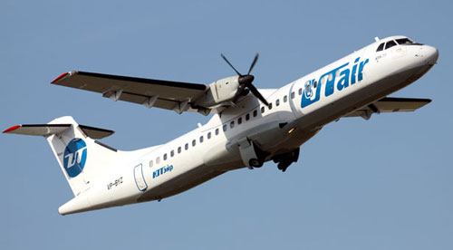 Aircraft similar to the one which crashed (ATR-72-201)