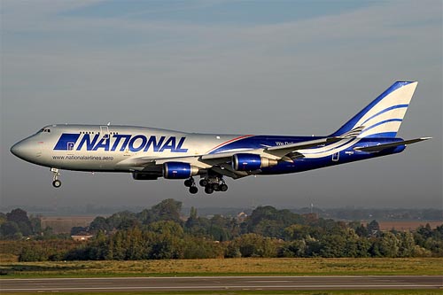 Aircraft similar to the one which crashed (Boeing 747-428BCF)