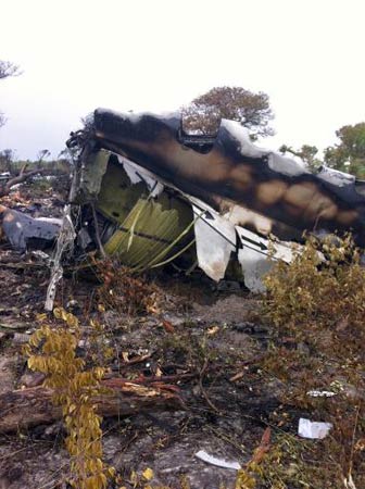 LAM - Linhas Aéreas de Moçambique Embraer 190-100AR plane crash - Bwabwata Park, Namibia