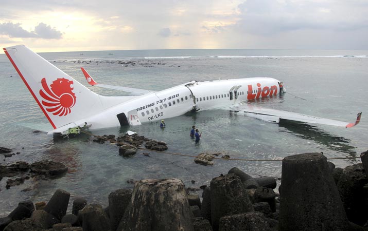 Accident d'un Boeing 737-8GP de  Lion Air - Denpasar, Indonésie