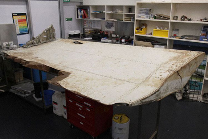 Photos du crash du Boeing 777 de Malaysia Airlines