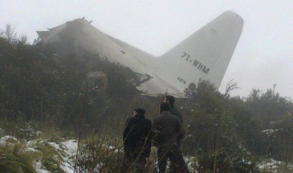 Accident d'un Hercules C-130H de la  Algeria - Air Force - Constantine, Algérie