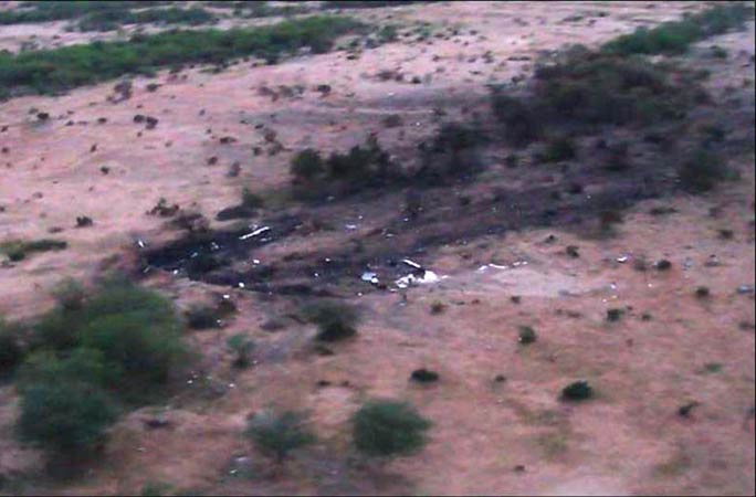 Photos du crash du MD-83 de Swiftair