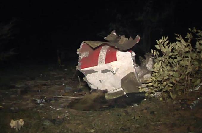 Photos du crash du MD-83 de Swiftair
