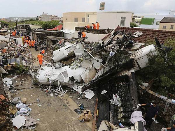 Accident d'un ATR 72-500 de  TransAsia Airways - Makung, Taïwan