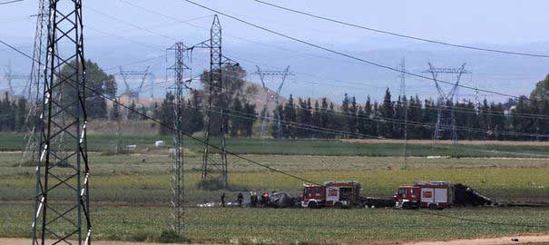 Photos of the crash
