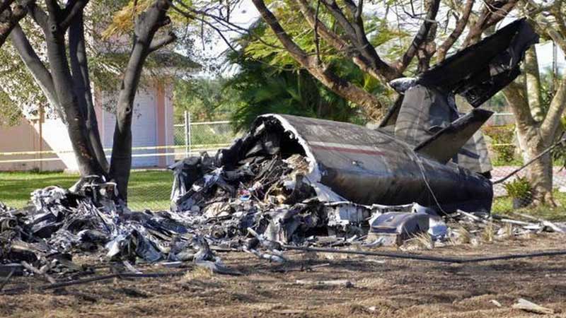 Photos du crash du Beechcraft 1900C d'Aeropanamericano