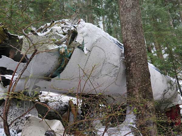 Accident d'un Swearingen 226 de  Carson Air - Vancouver, Canada