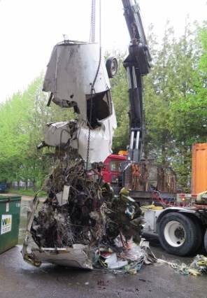 Photos of the Carson Air Swearingen 226 crash
