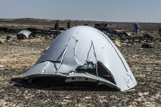 Metrojet Airbus A321-231 plane crash - Al-Arish, North Sinai, Egypt