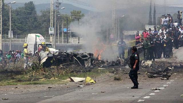 Accident d'un Swearingen 226  d' Aeronaves TSM - Querétaro, Mexique