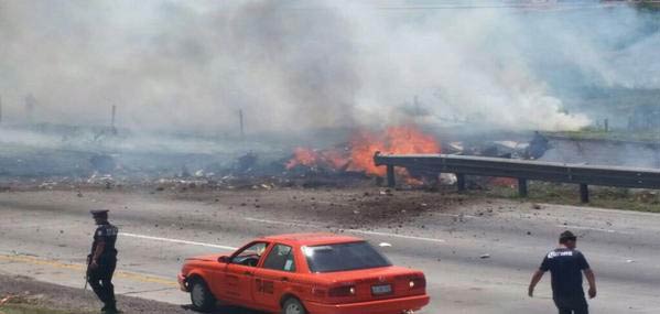 Photos of the Aeronaves TSM Swearingen 226  crash