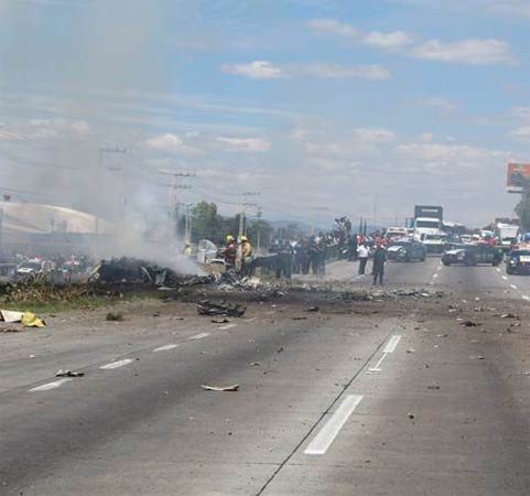 Photos of the Aeronaves TSM Swearingen 226  crash