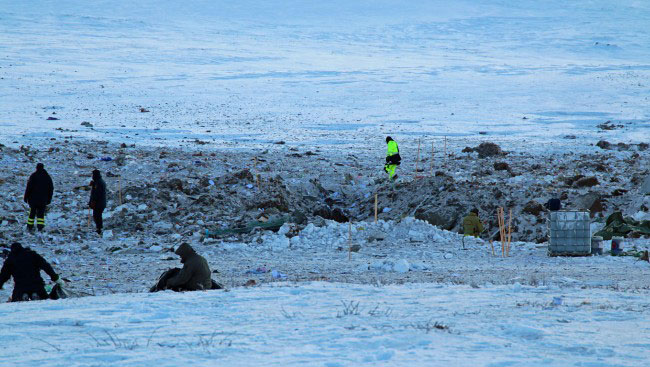 Photos of the West Air Sweden Canadair CRJ-200PF crash