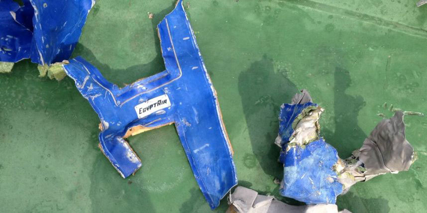 Photos of the Egyptair Airbus A320 crash