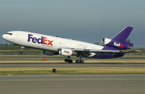 Aircraft similar to the one which crashed (MD-10-10F)