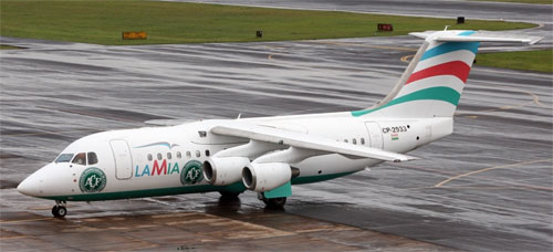 Avion de même type que celui accidenté (BAe 146-200)