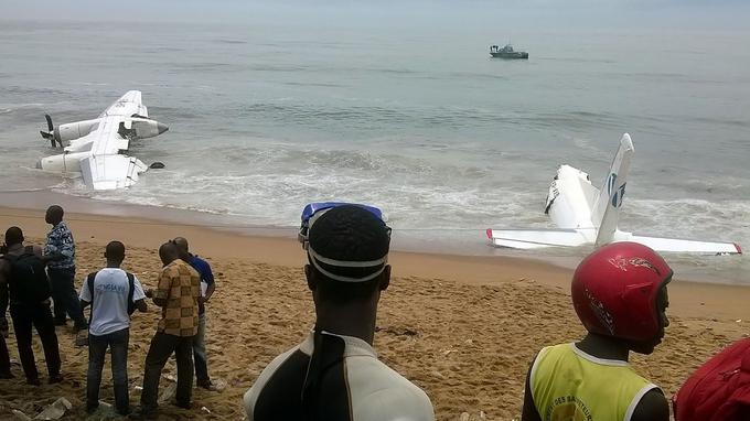 Photos du crash de l'Antonov 26 de Valan Air Cargo