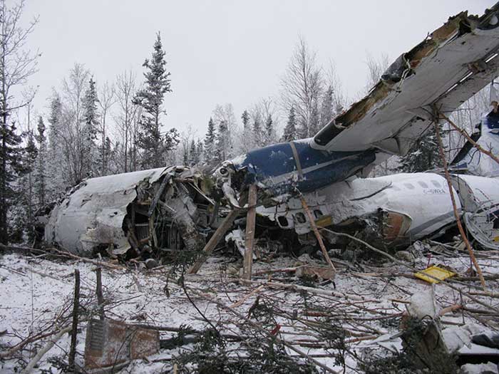 Accident d'un ATR 42-300 de  West Wind Aviation - Fond-du-Lac, Canada