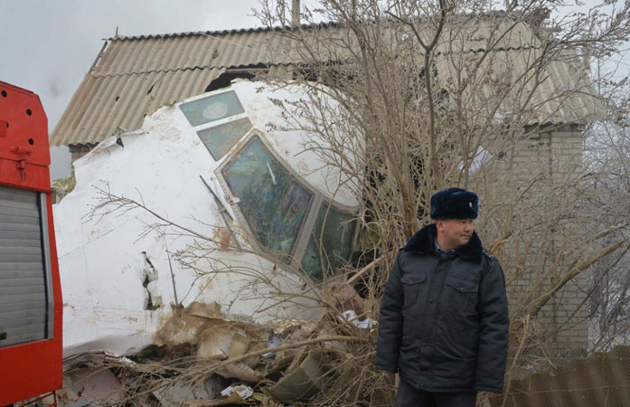Photos of the ACT Airlines Boeing 747 freighter crash